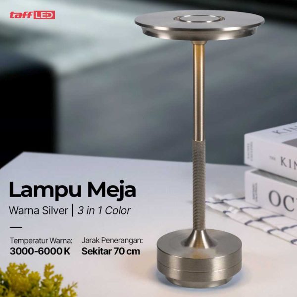 TaffLED Lampu Meja Hias Desk Lamp Restaurant Bar USB 3in1 Color - TW54