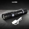 TaffLED Senter LED USB Rechargeable XML-T6 6200 Lumens 10W - P15