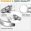 Taffware Magnet Gantungan Serbaguna Carabiner Hook Neodymium 36kg - L32