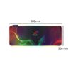 TaffGO Gaming Mouse Pad Illuminated RGB 800x300x3mm - GMS-GB-5