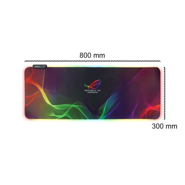 TaffGO Gaming Mouse Pad Illuminated RGB 800x300x3mm - GMS-GB-5