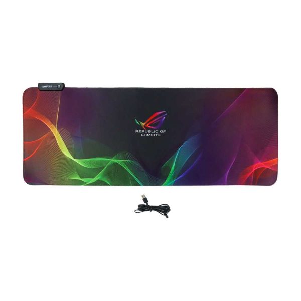 TaffGO Gaming Mouse Pad Illuminated RGB 800x300x3mm - GMS-GB-5