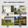 Taffware Laser Level Green 4D 16 Line Automatic Alarm Remote Control - LLX-360