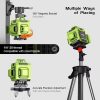 Taffware Laser Level Green 4D 16 Line Automatic Alarm Remote Control - LLX-360