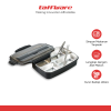 TaffHOME Kotak Makan Lunch Box Stainless Steel 4 Grid 1L - LB0919