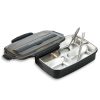 TaffHOME Kotak Makan Lunch Box Stainless Steel 4 Grid 1L - LB0919