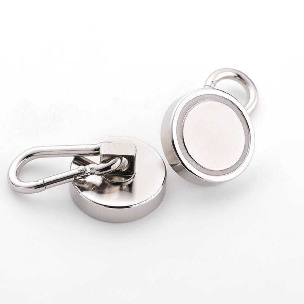 Taffware Magnet Gantungan Serbaguna Carabiner Hook Neodymium 12kg - L20