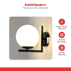 TaffLED Fitting Lampu Dinding Wall Lamp Nordic Diameter 15 cm - XD-2027