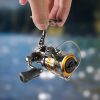 TaffSPORT Reel Pancing Mini Spinning Fishing Reel 4.3:1 Gear Ratio - MN100