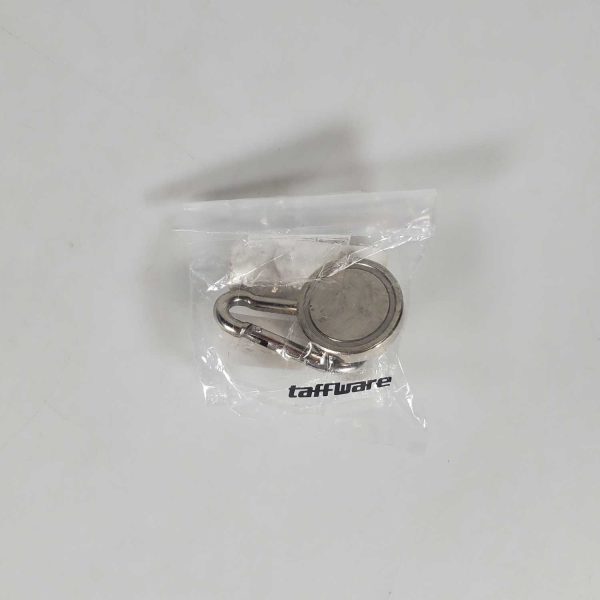 Taffware Magnet Gantungan Serbaguna Carabiner Hook Neodymium 12kg - L20
