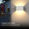 TaffLED Lampu Dinding Hias Outdoor LED Waterproof Warm White 12W - D313