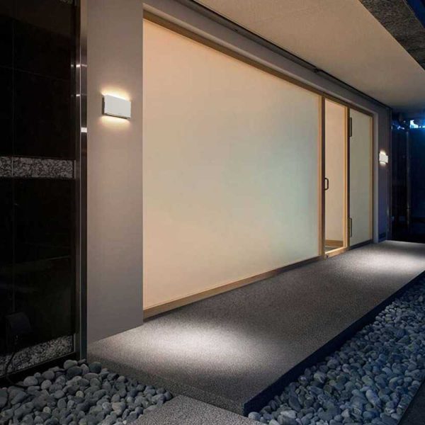 TaffLED Lampu Dinding Hias Outdoor LED Waterproof Warm White 12W - D313