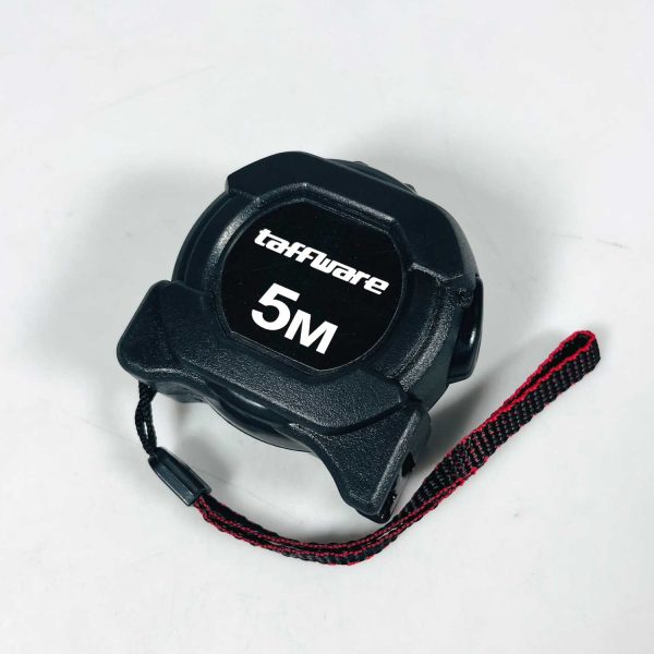 Taffware Roll Meteran Retractable Ruler Automatic Locking 5M - XBE5M