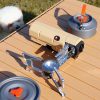 TaffSPORT Kompor Gas Portable Foldable Stove Windproof Adjustable 26cm - OG-26
