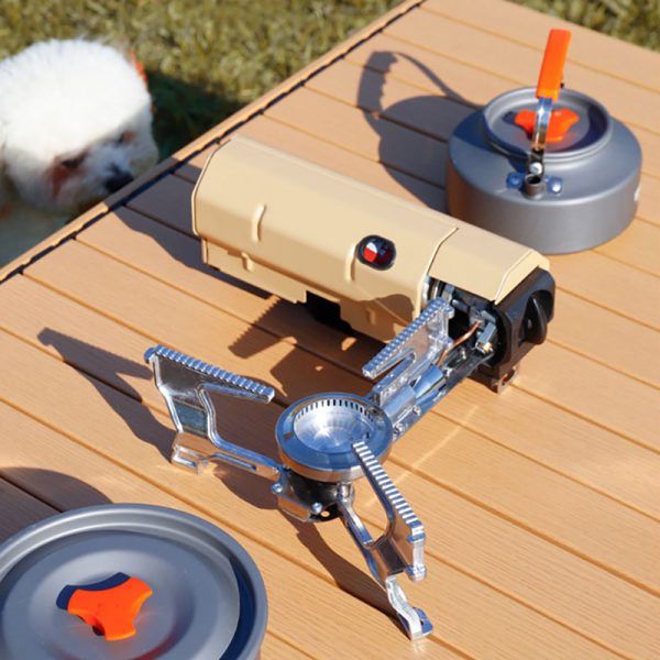TaffSPORT Kompor Gas Portable Foldable Stove Windproof Adjustable 26cm - OG-26