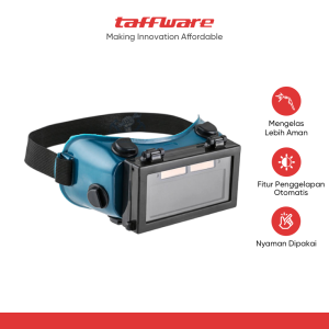 TaffGUARD Kacamata Las Otomatis Auto Darkening Welding Goggles - YZ01
