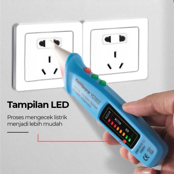 Taffware Tespen Tester Non Contact AC Voltage Detector 12V-1000V - VC1017