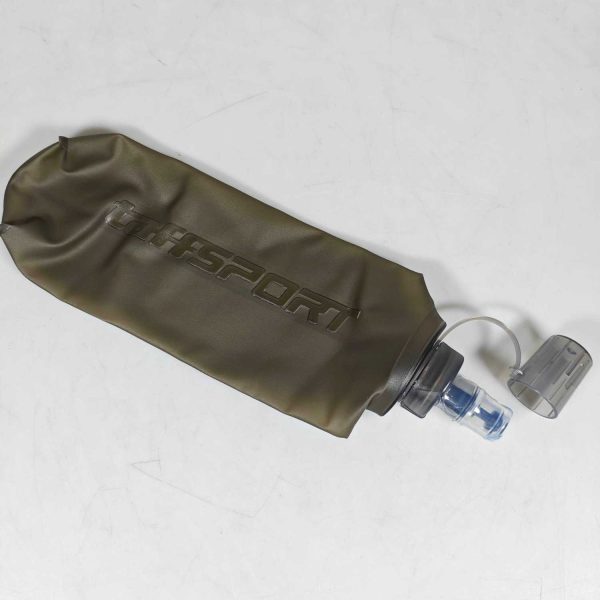 TaffSPORT Botol Minum Soft Flask Foldable Sport Water BPA Free 500ml - YF-50 - Gray