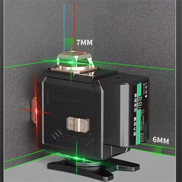 Taffware Laser Level 4in1 Color 4D 16 Line Alarm Powerful Beam - ND16