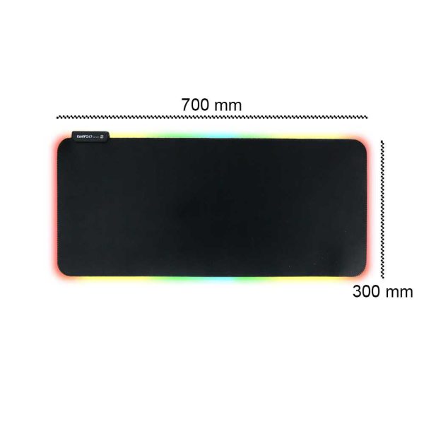 TaffGO Gaming Mouse Pad XL RGB LED 700x300x4mm - GMS-WT5