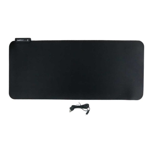 TaffGO Gaming Mouse Pad XL RGB LED 700x300x4mm - GMS-WT5