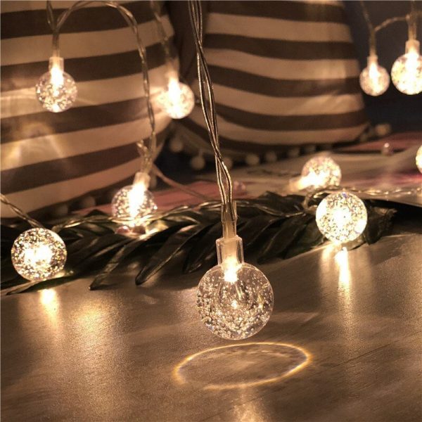 TaffLED Lampu Hias String Lights Cherry Ball Fairy Warm White 5M - LY20W