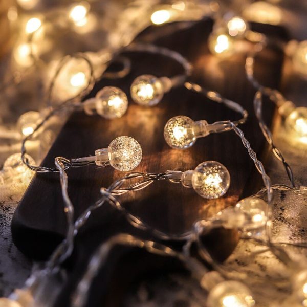 TaffLED Lampu Hias String Lights Cherry Ball Fairy Warm White 5M - LY20W