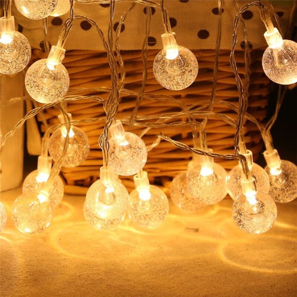 TaffLED Lampu Hias String Lights Cherry Ball Fairy Warm White 5M - LY20W