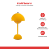 TaffLED Lampu Meja Hias LED Dimmable Modern Mushroom 3 Color 3W - LM39
