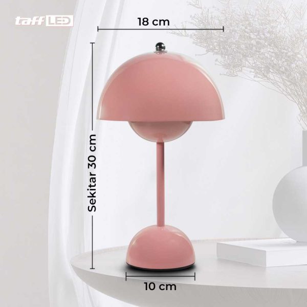 TaffLED Lampu Meja Hias LED Dimmable Modern Mushroom 3 Color 3W - LM39