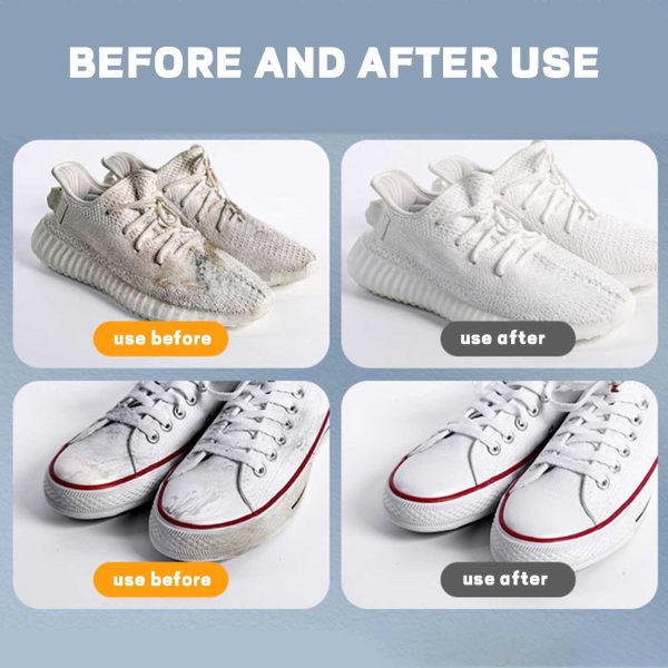 Taffware Krim Pemutih Pembersih Sepatu Sneakers 260g with Spons - Q220