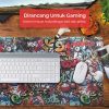 TaffGO Gaming Mouse Pad Street Grafitti Desk Mat - EI25