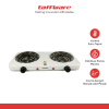 Taffware Kompor Listrik 2 Tungku Portable Coil Hot Plate 2000W - WY-05C