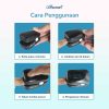 TaffOmicron Fingertip Pulse Oximeter Digital Alat Ukur Oksigen Darah - PO-C6AO