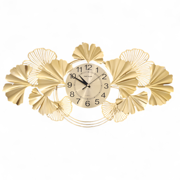 TaffHOME Jam Dinding Quartz Iron Luxury European Style Clock 60cm - 29224