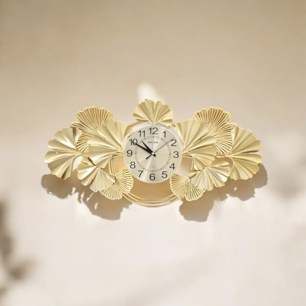TaffHOME Jam Dinding Quartz Iron Luxury European Style Clock 60cm - 29224