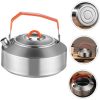 TaffSPORT Teko Camping Outdoor Teapot Kettle Stainless Steel - HWSH