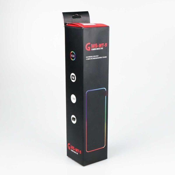 TaffGO Gaming Mouse Pad XL RGB LED 900x400x4mm - GMS-WT5