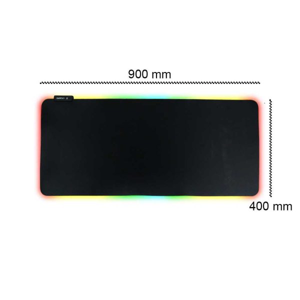 TaffGO Gaming Mouse Pad XL RGB LED 900x400x4mm - GMS-WT5