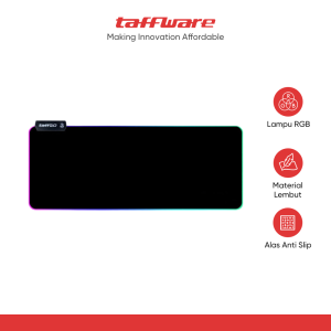 TaffGO Gaming Mouse Pad XL RGB LED - RGB-01