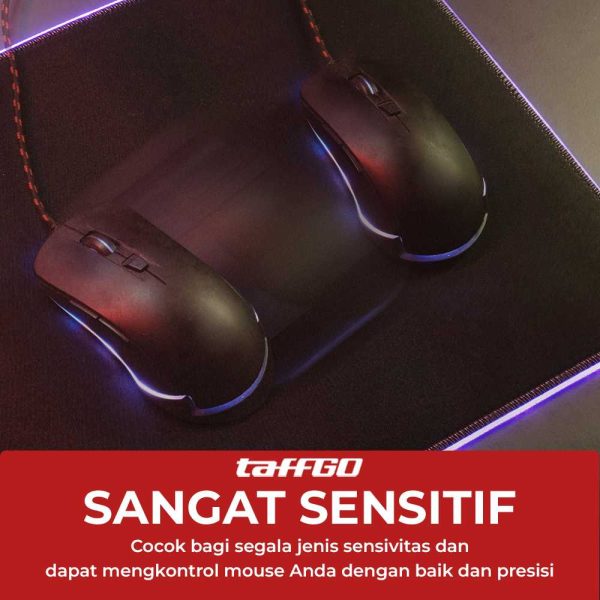 TaffGO Gaming Mouse Pad XL RGB LED - RGB-01