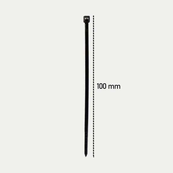 Taffware Kabel Ties Self Locking Wire Organizer 2.5x100mm 100 PCS - V94