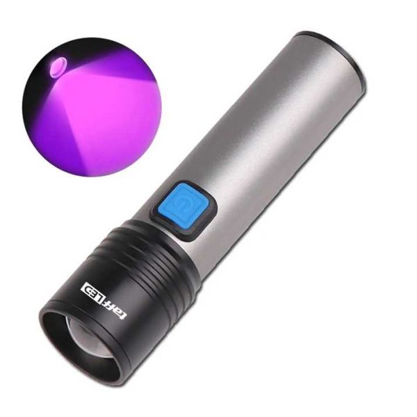 TaffLED Senter LED Ultraviolet UV Portable Hunting Detector 395nm - K31