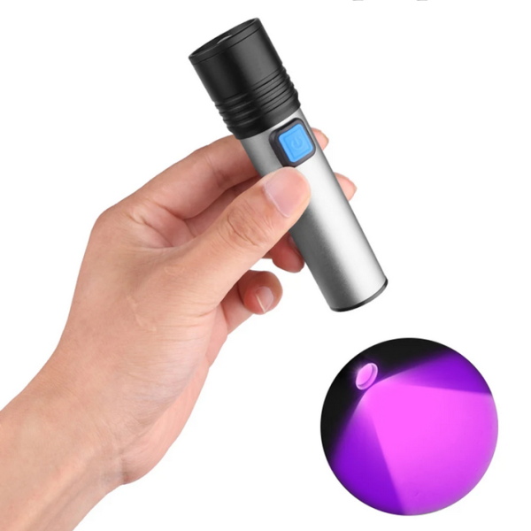 TaffLED Senter LED Ultraviolet UV Portable Hunting Detector 395nm - K31