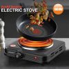 Taffware Kompor Listrik 1 Tungku Mini Portable 5 Gear Hot Plate 1000W - 5702