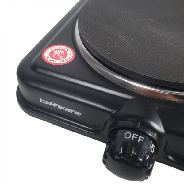 Taffware Kompor Listrik 1 Tungku Mini Portable 5 Gear Hot Plate 1000W - 5702