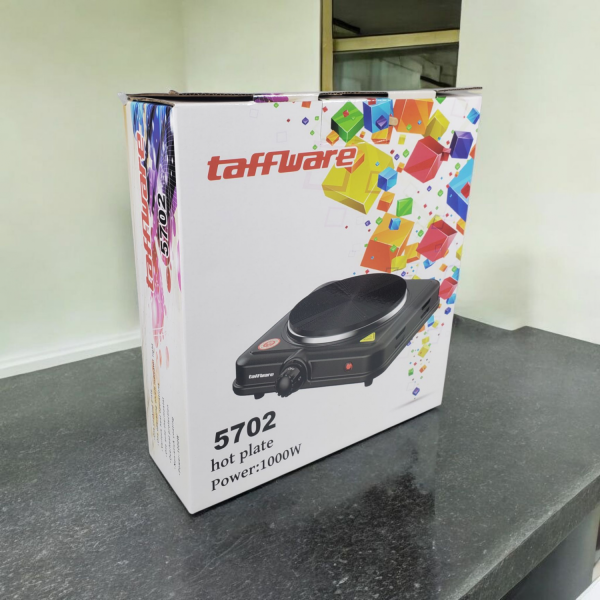 Taffware Kompor Listrik 1 Tungku Mini Portable 5 Gear Hot Plate 1000W - 5702