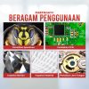 Taffware Mikroskop Digital USB 1080P dengan Monitor and Stand - G1000
