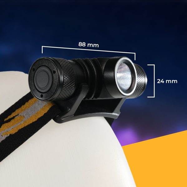 TaffLED Senter Kepala Headlamp Headlight LED XML-L2 800 Lumens - D10-GCU2