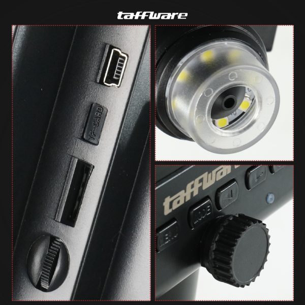 Taffware Mikroskop Digital 10 MP Pembesaran 1000X LED Display - G5
